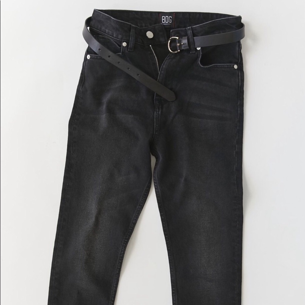 BDG high-rise black skinny jeans